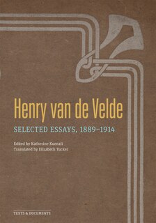 Front cover_Henry van de Velde