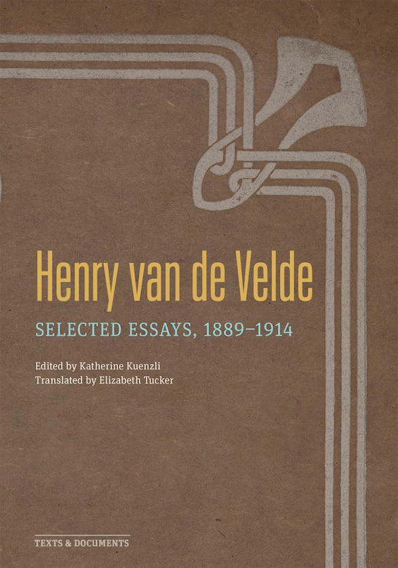 Front cover_Henry van de Velde