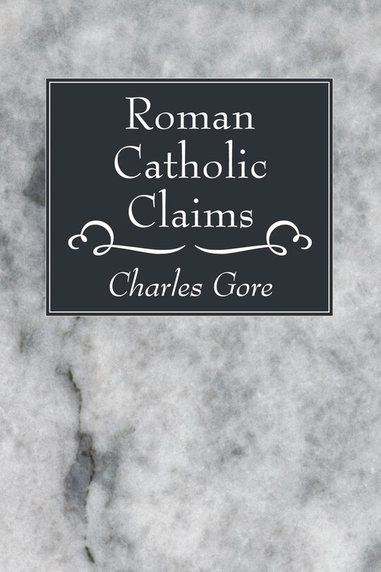 Front cover_Roman Catholic Claims