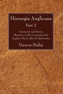 Front cover_Hierurgia Anglicana, Part 2