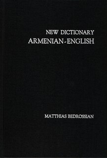 Couverture_New Dictionary Armenian-English