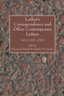 Front cover_Luther's Correspondence and Other Contemporary Letters