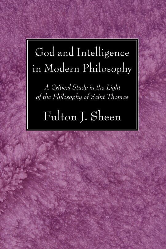 Front cover_God and Intelligence in Modern Philosophy