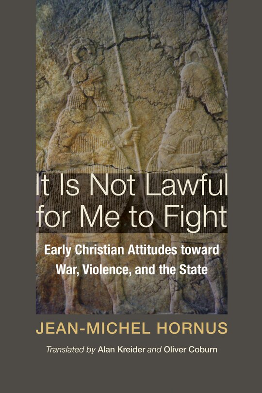 Front cover_It Is Not Lawful For Me To Fight