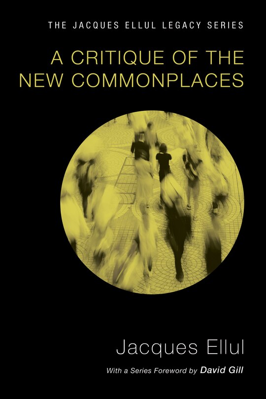 Front cover_A Critique of the New Commonplaces
