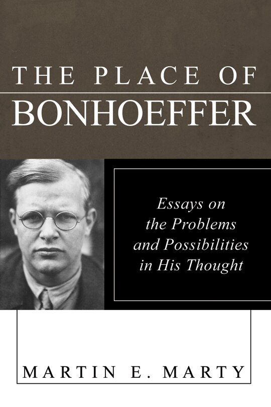 Front cover_The Place of Bonhoeffer