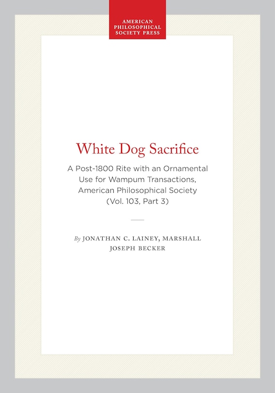 Front cover_White Dog Sacrifice