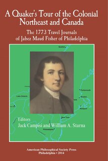 Front cover_A Quaker’s Tour of the Colonial Northeast and Canada
