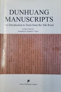 Couverture_Dunhuang Manuscripts - An Introduction to Texts from the Silk Road