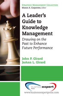 Front cover_A Leader's Guide to Knowledge Management