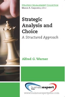 Couverture_Strategic Analysis and Choice