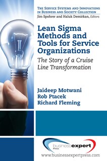 Couverture_Lean Sigma Methods And Tools For Service Organizations