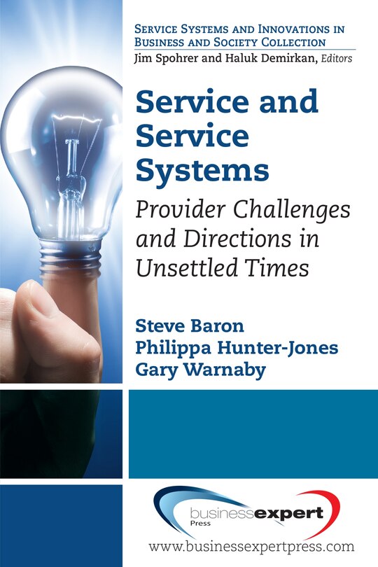 Front cover_Service and Service Systems