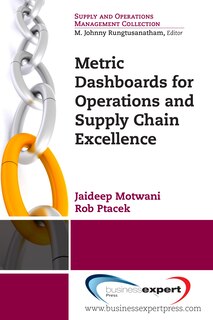 Couverture_Metric Dashboards for Operations and Supply Chain Excellence