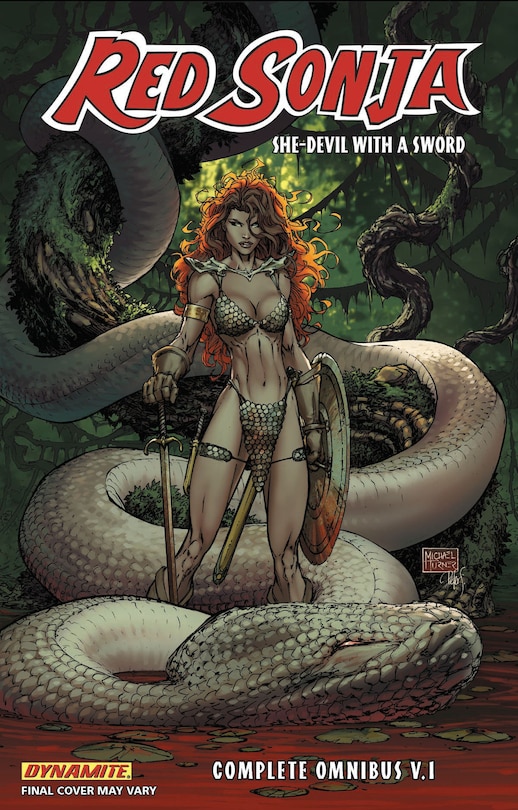 Front cover_Red Sonja: She-devil With A Sword Omnibus Volume 1