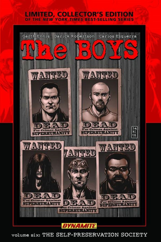 Couverture_The Boys Volume 6: Self-preservation Society Limited Edition