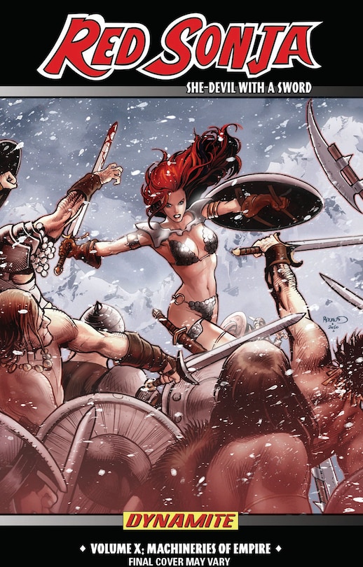 Front cover_Red Sonja: She-devil With A Sword Volume 10