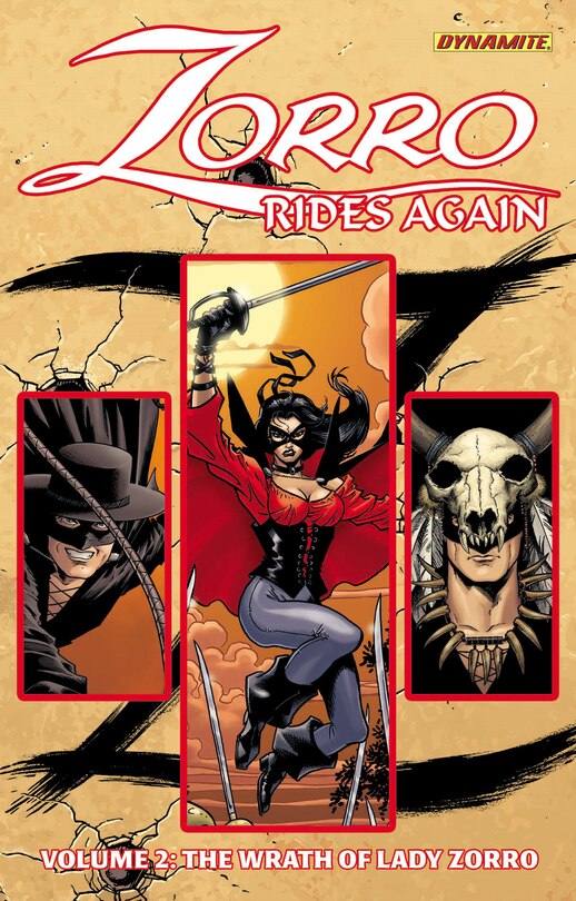 Front cover_Zorro Rides Again Volume 2: The Wrath Of Lady Zorro