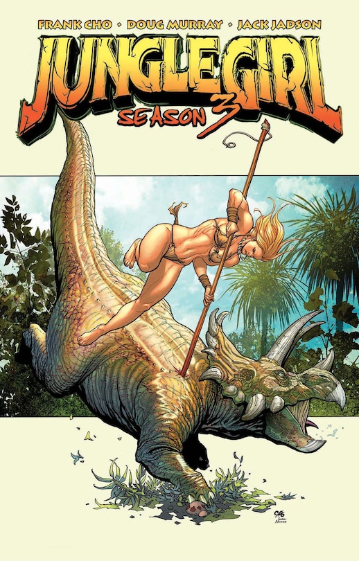 Front cover_Frank Cho's Jungle Girl Volume 3