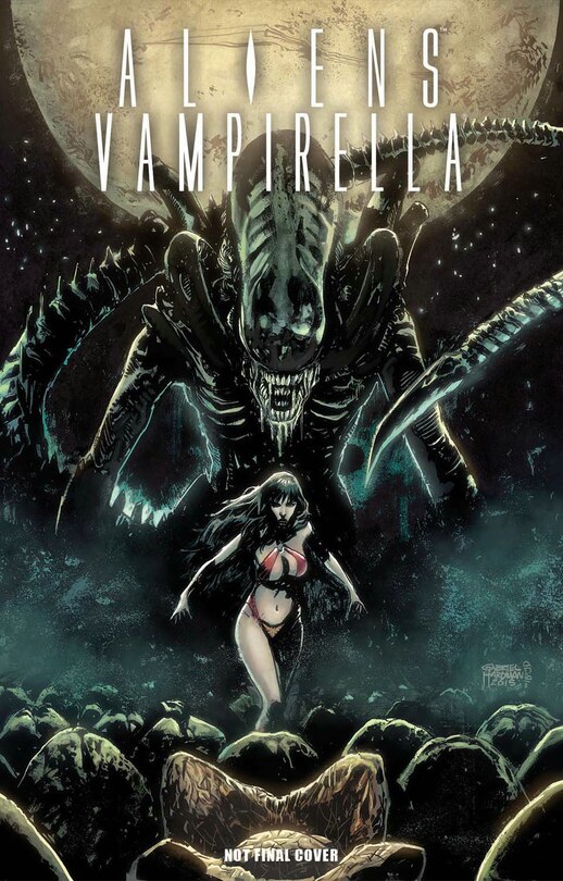 Front cover_Aliens / Vampirella