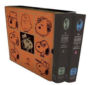 Front cover_The Complete Peanuts Box Set Vols. 17 & 18 (1983-1986)