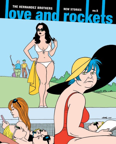 Couverture_Love And Rockets: New Stories No. 5