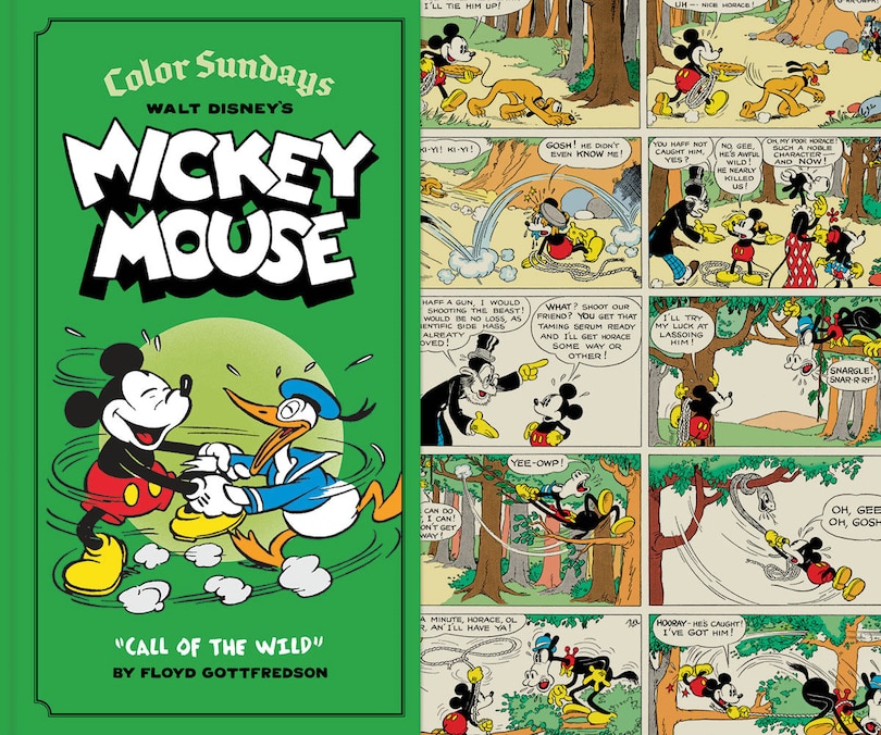Front cover_Walt Disney's Mickey Mouse Color Sundays Vol. 1