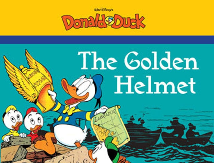 Couverture_The Golden Helmet Starring Walt Disney's Donald Duck