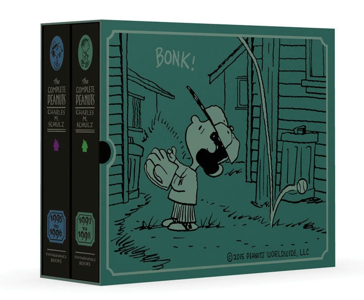 Front cover_The Complete Peanuts 1995-1998 Gift Box Set