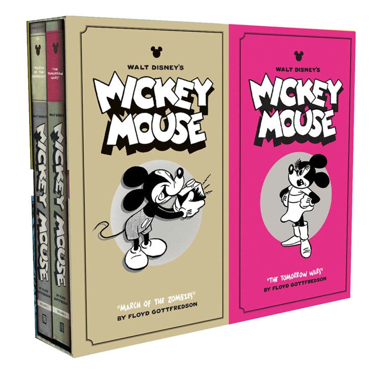 Couverture_Walt Disney's Mickey Mouse Vols. 7 & 8 Gift Box Set
