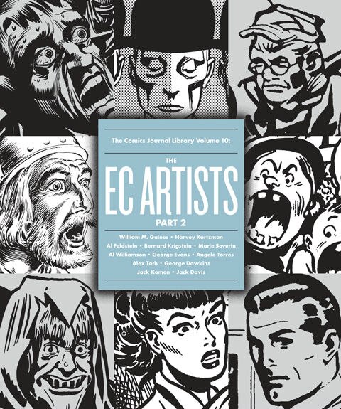 Front cover_The Comics Journal Library Volume 10