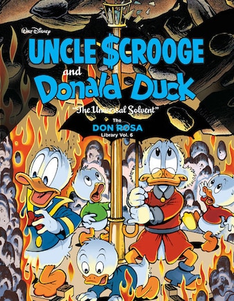 Walt Disney Uncle Scrooge And Donald Duck The Don Rosa Library Vol. 6: The Universal Solvent