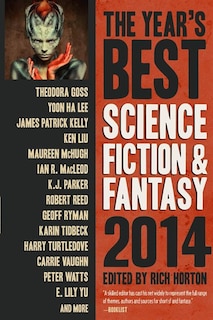 Front cover_The Year's Best Science Fiction & Fantasy 2014 Edition