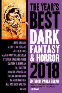 Front cover_The Year’s Best Dark Fantasy & Horror 2018 Edition