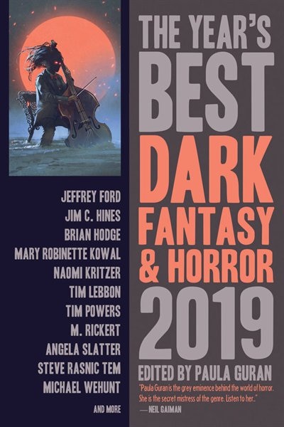 Front cover_The Year’s Best Dark Fantasy & Horror 2019 Edition