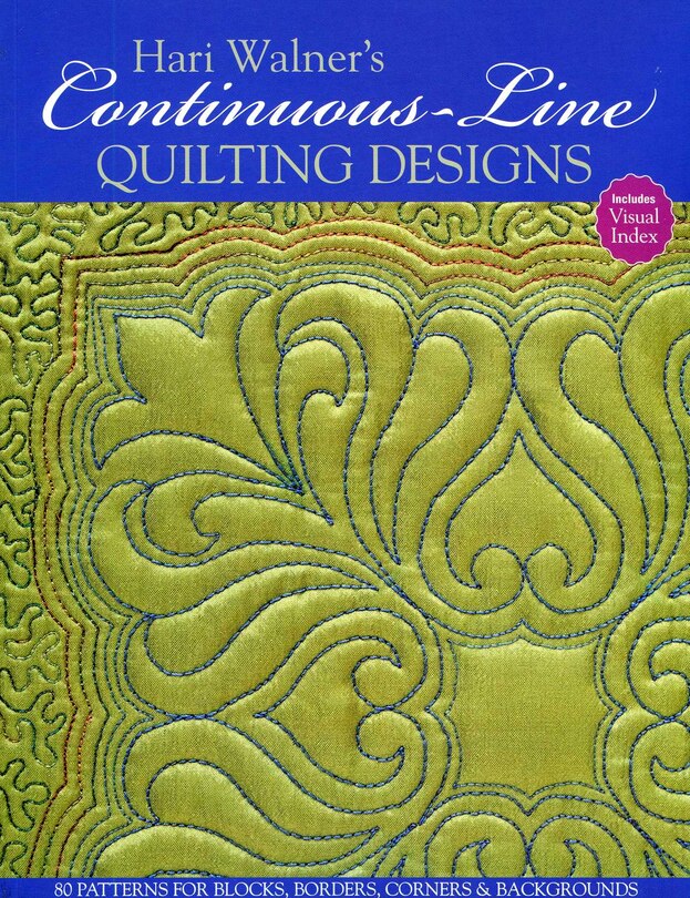 Front cover_Hari Walner's Continuous-Line Quilting Designs