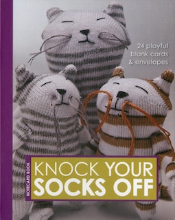 Knock Your Socks Off Notecard Book: 24 Playful blank cards & envelopes