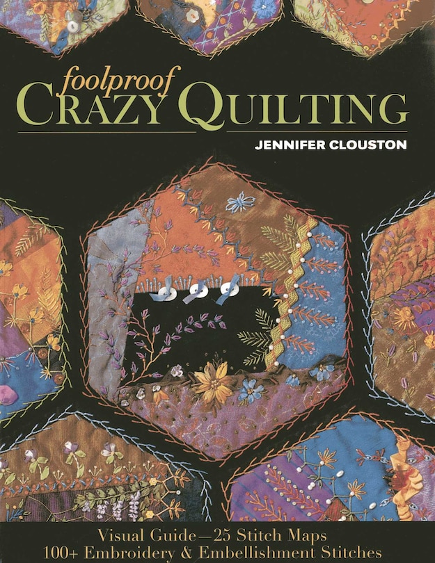 Front cover_Foolproof Crazy Quilting