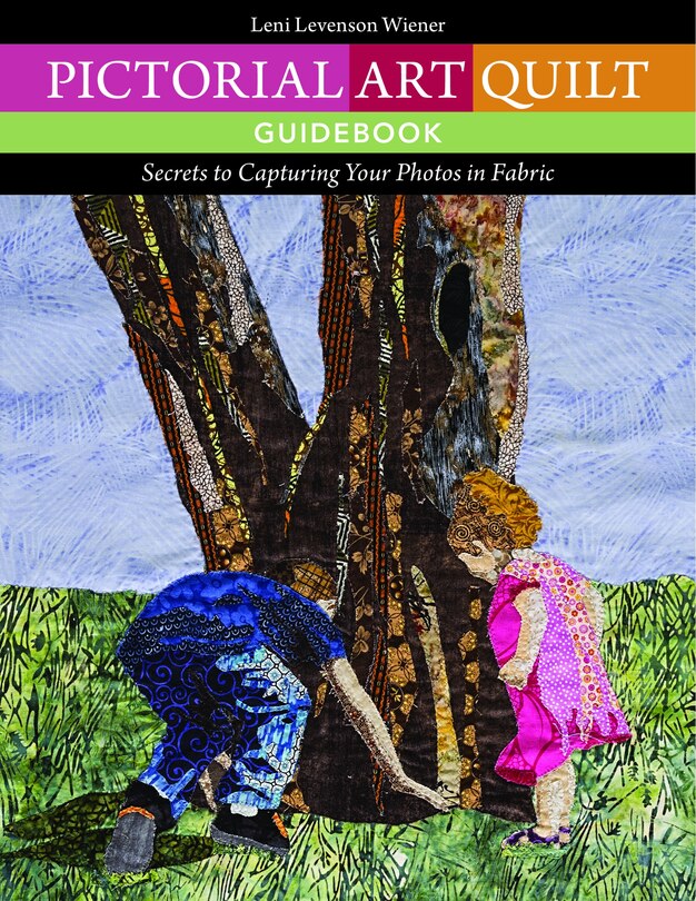 Front cover_Pictorial Art Quilt Guidebook