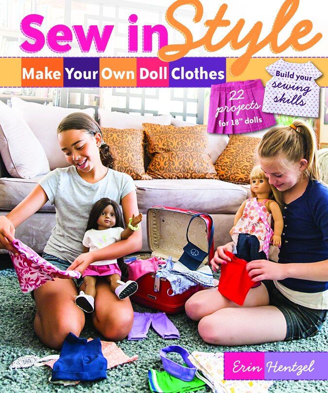 Front cover_Sew in Style - Make Your Own Doll Clothes