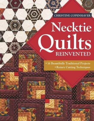 Front cover_Necktie Quilts Reinvented
