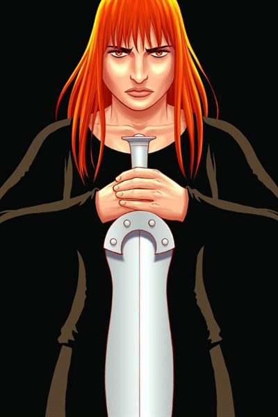 Front cover_The Sword Complete Collected Deluxe Hardcover