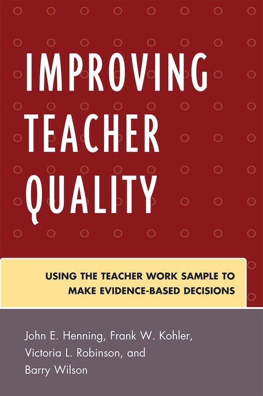 Couverture_Improving Teacher Quality