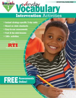 Couverture_Everyday Vocabulary Intervention Activities for Grade 1 Teacher Resource