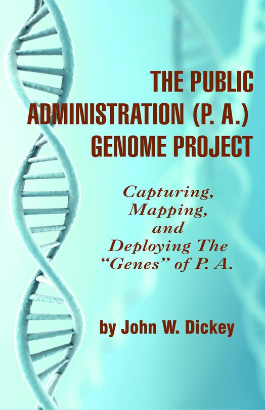 Couverture_The Public Administration (P.A.) Genome Project