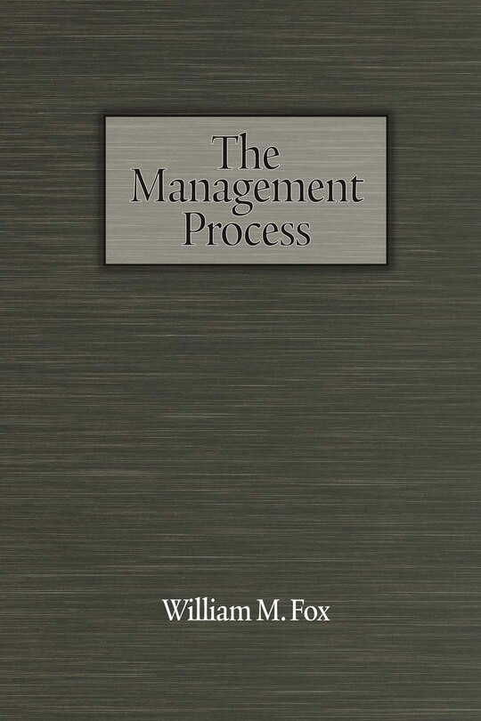 Couverture_The Management Process