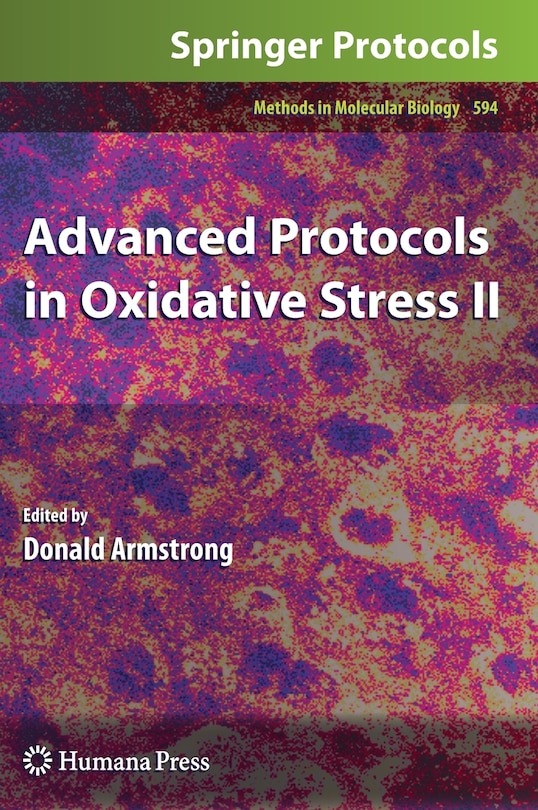 Couverture_Advanced Protocols In Oxidative Stress Ii