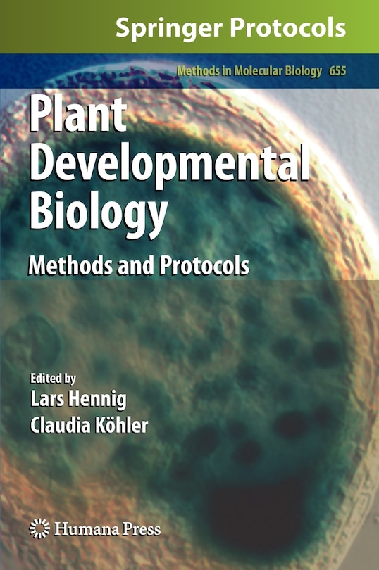 Front cover_Plant Developmental Biology