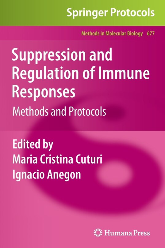 Front cover_Suppression and Regulation of Immune Responses
