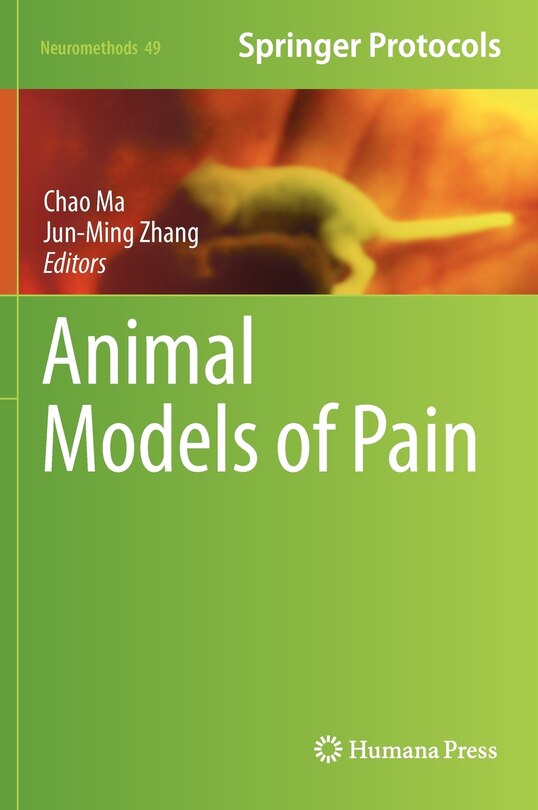 Front cover_Animal Models of Pain